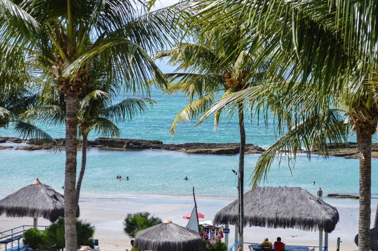 O paraíso em um flat à beira-mar de Carneiros Tamandaré Exterior foto